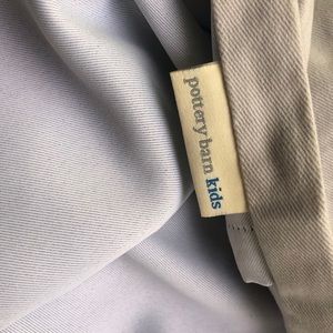 4 Pottery Barn Kids grey blackout Panels